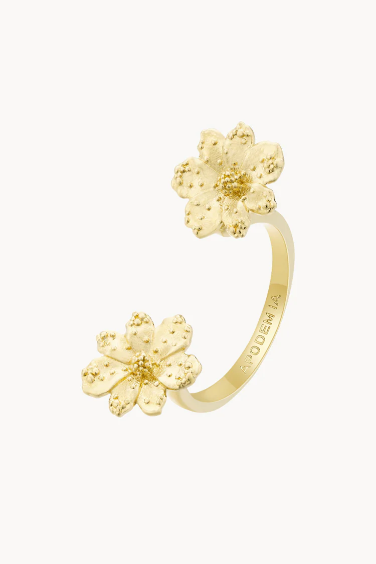 Anillo Doble  Zinnia - Image 4